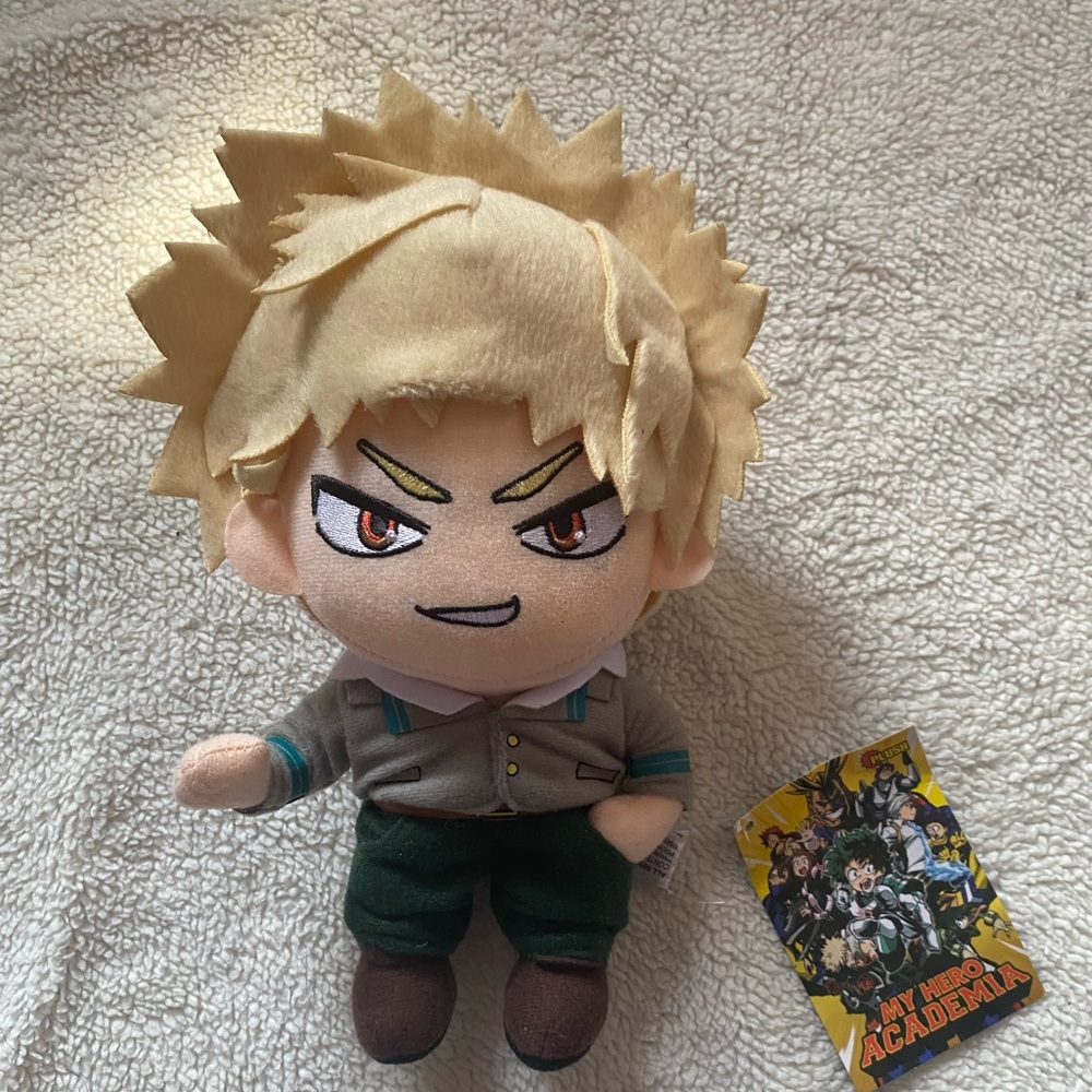 Bakugo Katsuki Dynamight School Uniform Plushie.